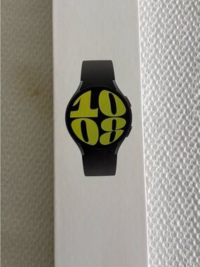 NEW SAMSUNG GALAXY WATCH6 44mm GRAPHITE SMARTWATCH SM-R940NZKAXME